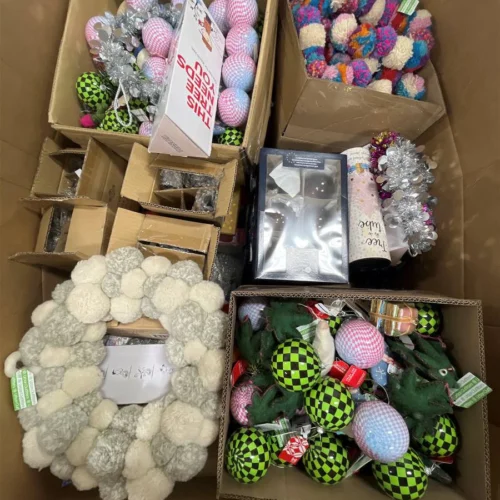 Assorted Christmas Ornaments: 90% Off Original Retail