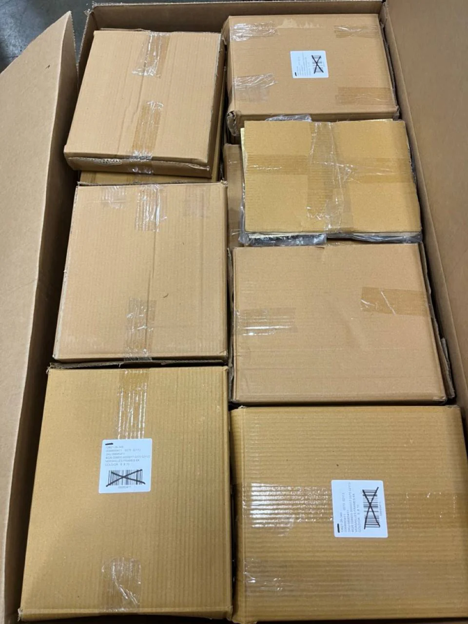 4x6" & 8x10" Picture Frames Retail - Image 2