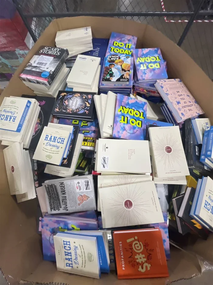 Assorted Books: 90% Off Original Retail