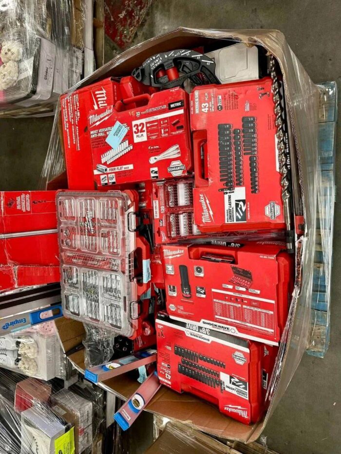 Wholesale Milwaukee Tool Pallet – 60 Brand New Mixed Power Tools